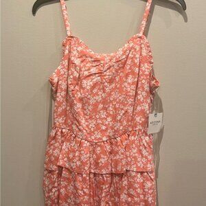 ARIZONA Floral Pink Sleeveless Dress
